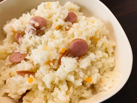 生米から作るフライパンピラフ レシピ 作り方 By さえきち 楽天レシピ